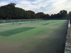 群馬県前橋市  総合運動公園テニスコート　2015年12月  4,000㎡　◎